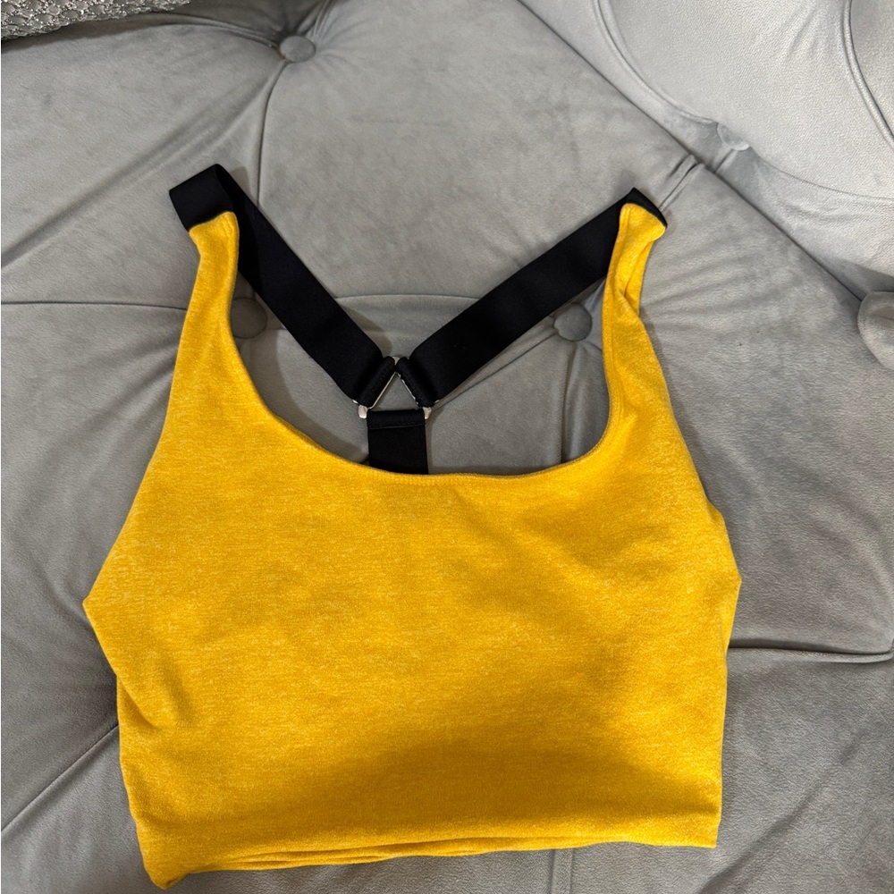 Bombshell Sportswear Elevated Tank Bra Sunkissed